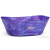Svis Design mosdó 50 cm LIBRA BASIC - FANTASIA lila és kék, matt lakk UBX.LIBRA.BC.050.000.FA.01.1