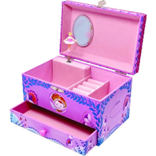 Svoora Fiókos ékszerdoboz-tükörrel-zenélő- balerinával kreatív és készségfejlesztő