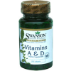Swanson A és D vitamin halolajból lágyzselatin kapszula 250db