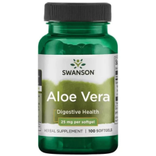 Swanson Aloe Vera 25mg 100 kapszula vitamin és táplálékkiegészítő