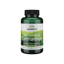 Swanson Cinnamon (Fahéj) 375mg - 180 db vitamin és táplálékkiegészítő