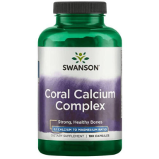 Swanson Coral Calcium Complex 180 kapszula vitamin és táplálékkiegészítő