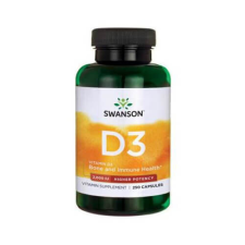 Swanson D3 2000NE 250 kapszula vitamin és táplálékkiegészítő