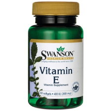 Swanson E-vitamin 400 NE, 60 softgel kapszula vitamin és táplálékkiegészítő