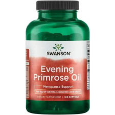 Swanson Evening Primrose Oil 500mg 100 kapszula (Ligetszépe olaj) vitamin és táplálékkiegészítő