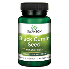  Swanson FEKETE KÖMÉNY (Full spektcrum black) 400 mg 60 db gyógyhatású készítmény