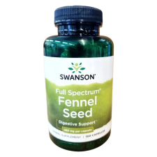 Swanson Fennel Seed  kapszula 100db vitamin és táplálékkiegészítő