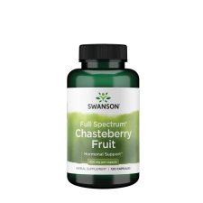 Swanson Full Spectrum Chasteberry Fruit 400 mg (120 Kapszula) gyógyhatású készítmény