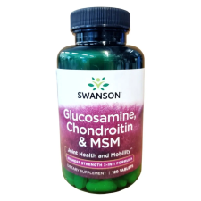 Swanson Glucosamine, Condroitin, MSM tabletta 120db vitamin és táplálékkiegészítő