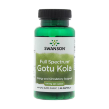 Swanson Gotu Kola 435 mg 60 db kapszula vitamin és táplálékkiegészítő