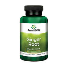 Swanson Gyömbér ginger 540mg 100 kapszula Swanson vitamin és táplálékkiegészítő