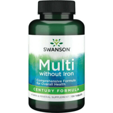 Swanson Just One Complete Multi without Iron (Multivitamin vas nélkül) 130 tabl. vitamin és táplálékkiegészítő