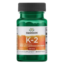 Swanson K2-vitamin 100mcg lágyzselatin kapszula 30db vitamin és táplálékkiegészítő