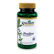 Swanson L-Proline 500mg 100 kapszula vitamin és táplálékkiegészítő