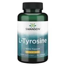 Swanson L-Tyrosine 500mg kapszula 100db vitamin és táplálékkiegészítő