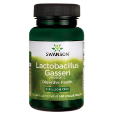 Swanson Lactobacillus Gasseri, 3 milliárd CFU, 60 növényi kapszula vitamin és táplálékkiegészítő