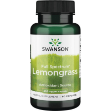  Swanson LEMONGRASS (Citromfű koncentrátum) 60 db 400 mg vitamin és táplálékkiegészítő