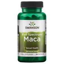 Swanson MACA 500mg 100 kapszula vitamin és táplálékkiegészítő