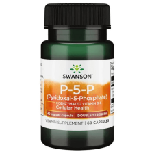  Swanson P-5-P (piridoxin-5-foszfát) 40mg 60 kapszula vitamin és táplálékkiegészítő