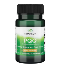 Swanson PQQ pirrolokinolin-kinon, 20 mg, 30 gyógynövényes kapszula vitamin és táplálékkiegészítő