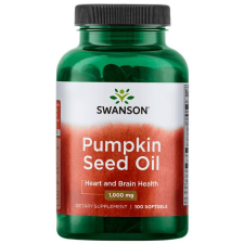 Swanson Pumpkin Seeds Oil (Tökmagolaj) 1000mg 100 kapszula vitamin és táplálékkiegészítő