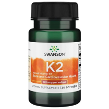 Swanson Swanson K2 VITAMIN 30 db 100 mcg vitamin és táplálékkiegészítő