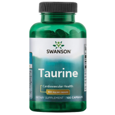 Swanson TAURIN 100 db 500 mg vitamin és táplálékkiegészítő