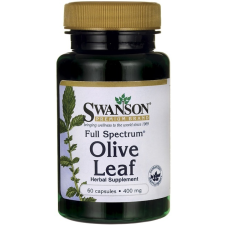 Swanson teljes spektrumú olívalevél, 400mg (olajleveles kivonat), 60 kapszula vitamin és táplálékkiegészítő