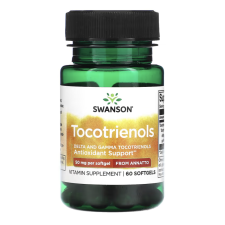 Swanson Tocotrienols, 50 mg, 60 kapszula  Étrend-kiegészítő vitamin és táplálékkiegészítő