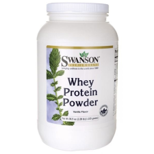 Swanson Whey Protein - fehérje por (Vaníliás) 1035g vitamin és táplálékkiegészítő