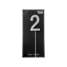  Swarovski szám tortadísz - 2 party kellék