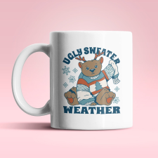  Sweater Weather macis fehér bögre bögrék, csészék