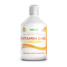 Swedish Nutra folyékony c+d3 immunrendszer erősítő vitamin 500ml vitamin és táplálékkiegészítő