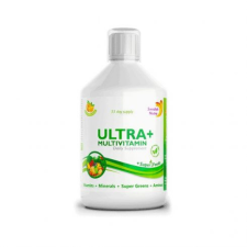 Swedish Nutra Ultra+ - folyékony multivitamin szuperzöldekkel és aminokkal 500 ml vitamin és táplálékkiegészítő