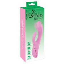 Sweet Smile SMILE Nodding - akkus, csiklókaros, bólogató vibrátor (pink) vibrátorok
