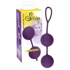 Sweet Smile SMILE XXL Balls - óriás gésagolyók (lila) kéjgolyó