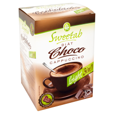 Sweetab Light 3in1 diétás csokoládés cappuccino 10 db 100 g kávé