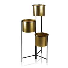 SWEN GOLD virágágyás h80x19.5cm, h60x19.5cm, h40x19.5cm, h40x19.5cm kerti tárolás