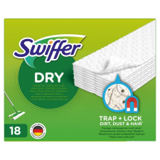 Swiffer Sweeper száraz Padlótörlő Utántöltő 18db #fehér takarító és háztartási eszköz