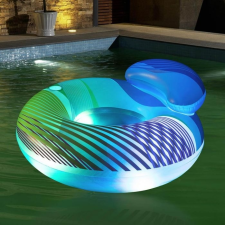  Swim Bright úszógumi beépített LED világítással, 1,18 mx1,17m úszógumi, karúszó