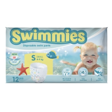 Swimmies Maximum Protection Úszópelenka S (4-9kg) 12db pelenka