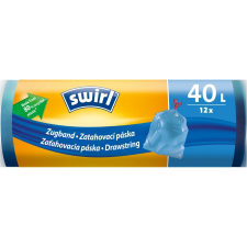 Swirl Behúzható szemeteszsák 40 l, 12 db (4006508170043) tisztító- és takarítószer, higiénia