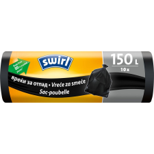 Swirl szemeteszsák 150 l 10 db tisztító- és takarítószer, higiénia