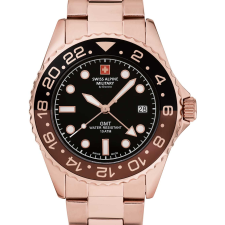 Swiss Alpine Military 7052.1164 GMT diver 42mm 10ATM, karóra