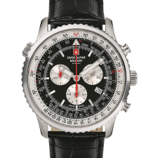 Swiss Alpine Military 7078.9537 chrono men`s 45mm 10ATM, karóra