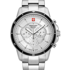 Swiss Alpine Military 7089.9132 Chronograph Mens Watch 44mm 10ATM, férfi karóra