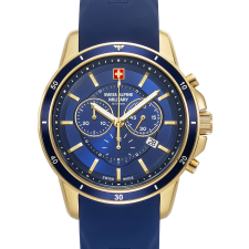 Swiss Alpine Military 7089.9815 Chronograph Mens Watch 44mm 10ATM, férfi karóra