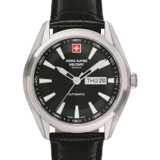 Swiss Alpine Military 7090.2537 Automatic Mens Watch 43mm 10ATM karóra