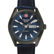 Swiss Alpine Military 7090.2575 Automatic Mens Watch 43mm 10ATM karóra