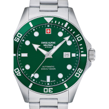 Swiss Alpine Military 7095.2134 Diver automatic 44mm 30ATM karóra